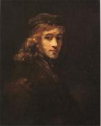 Rembrandt Peale Portrait of Titus The Artist's Son (mk05) oil on canvas